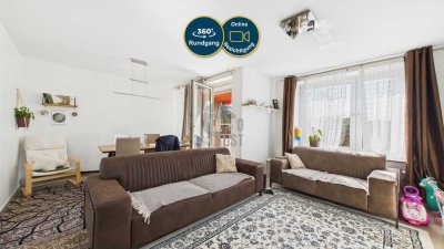 Solide Kapitalanlage oder Eigenheim – 3-Zimmer-Wohnung mit Balkon & Einbauküche
