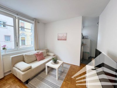 Schöne vollmöblierte Wohnung im Zentrum von Linz!