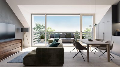 "Luftige Höhen" - großzügige 4-Zimmer-DG-Wohnung