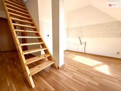 Sanierte Wohnung mit neuem Bad im Dachgeschoss - Herzog-Georg-Ring in Annaberg-Buchholz!!