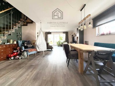 F&D | Familienfreundliche EG-Wohnung auf zwei Ebenen mit Garten nähe Klinikum
