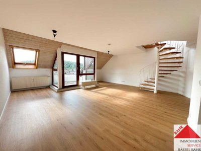 Helle 2,5-Zimmer-Maisonette-Wohnung mit schöner Aussicht!