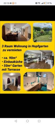 Wohnung mit Terrasse und Garten 2 Schlafzimmer
