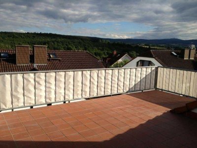 Helle 3-Zimmer-DG-Wohnung mit sonniger Dachterrasse und Feldbergblick