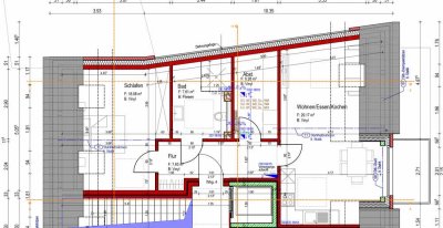 NEUBAU: Attika-Wohnung mit Balkon und Parkplatz in Schüttorf