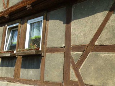 Älteres Fachwerkhaus in 39397 Schwanebeck / 7.000 € / sanierungsbedürftig