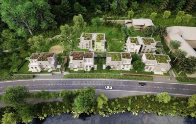 Neubauprojekt "urban nature" Doppelhaushälfte in Holzbauweise