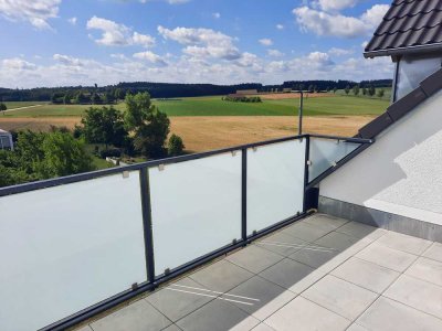Lichtdurchflutet Dachgeschosswohnung mit Südbalkon, Erstbezug