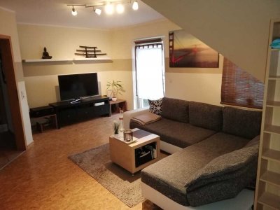 Helle 2-Zimmer-Maisonettewohnung mit Balkon und Stellplatz