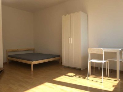 Einfach möbilierte 1-Zimmer-Wohnung befristet für Studiumin Köln