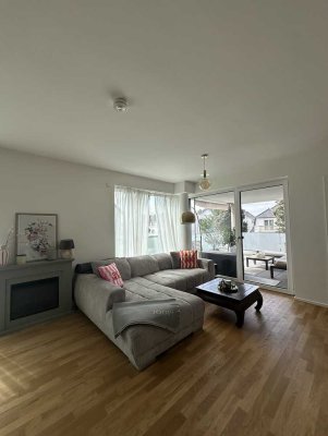 Exklusive 2-Zimmer-Wohnung direkt am Rhein