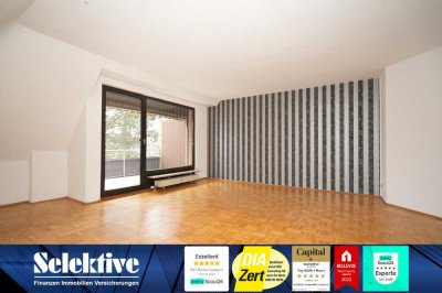 Fabelhafte 2,5-Zi. Wohnung in Parknähe mit Balkon und Stellplatz - ideal für Singles & Paare!