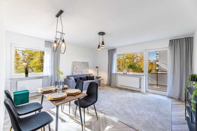 PROVISIONSFREI: Frisch sanierte 3-Zimmer-Wohnung mit Balkon und Aufzug - zentral in Bamberg