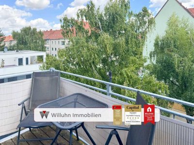 Bezugsfreie & möblierte Dachgeschosswohnung inkl. Klimaanlage in Gohlis