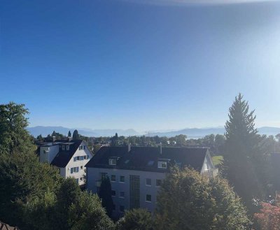 Zentral gelegene Dachgeschosswohnung mit 3 Zimmern in Lindau-Aeschach