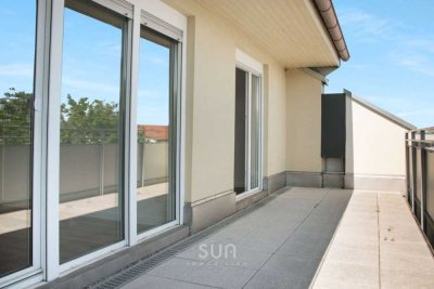 FANTASTISCH: Penthouse-Vibes mit Weitblick und XL-Terrasse