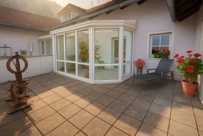 Attraktive Maisonette-Wohnung in Top-Ruhiglage mit Terrasse &amp; Wintergarten!