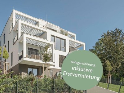 floé 225 - Anlegerwohnung - 2-Zimmer-Wohnung mit Balkon und kleinem Garten
