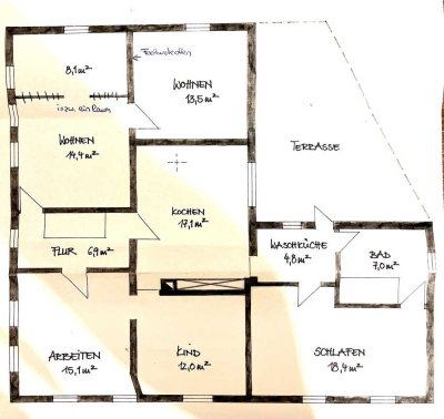 Einfamilienhaus mit großer Scheune in Langenbeutingen