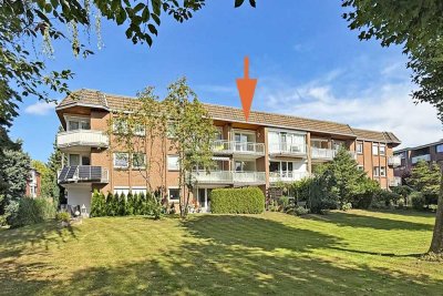 Ruhig. Zentral. Top geschnitten. Helle 2-Zimmer-Wohnung mit gr. Südloggia und TG-Stellplatz