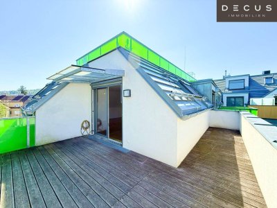 / 4 ZIMMER/ ZENTRAL BEGEHBAR/ VERFÜGBAR AB 1.07.2025 / DACHGESCHOSS / TERRASSE