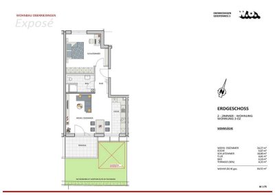 Helle und geräumige 2-Zimmer-Wohnung – Einziehen und Wohlfühlen!