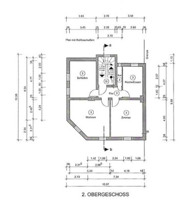 Geschmackvolle 3-Raum-Wohnung in Frankfurt am Main
