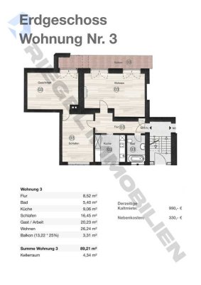Sie hier? Wir auch! Kapitalanlage oder Eigennutzung! Erdgeschosswohnung mit Balkon in beliebter Lage
