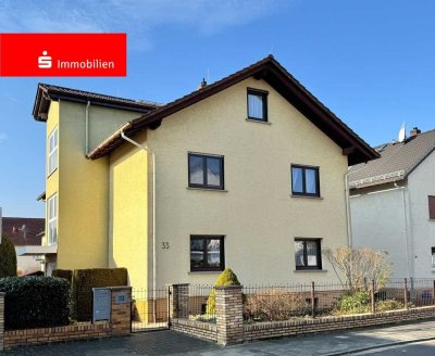 Charmantes Dreifamilienhaus mit Sonnengarten in Hainstadt!