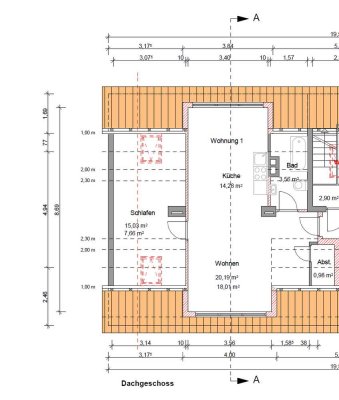 Einzigartige Gelegenheit: Dachbodenrohling in Hassee mit Baugenehmigung