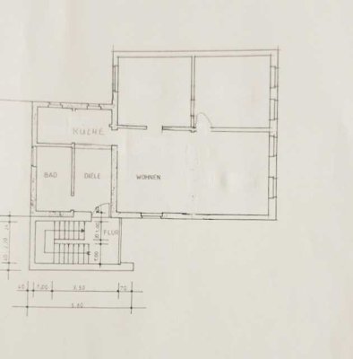 Schöne Wohnung mit drei Zimmern in zentraler ruhiger Lage in Aldekerk