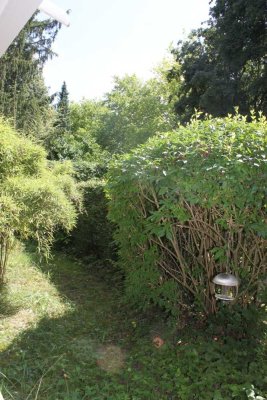 4 Zi-EG-Terrassen-Wohnung, blickdicht begrünt, unvermietet, provisionsfrei zu verkaufen