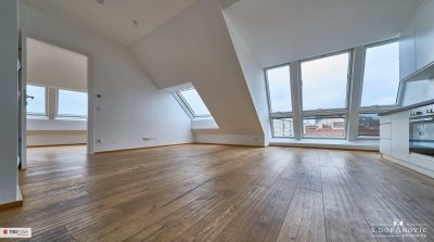 NEU! • U6 JÄGERSTRASSE • 15 NEUBAU DACHGESCHOSSWOHNUNGEN • FÜR ANLEGER UND EIGENNUTZER • EIGENTUM • 1200 WIEN •