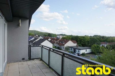 ÜBER DEN DÄCHERN VON SCHWEINHEIM *** GERÄUMIGE DACHGESCHOSSWOHNUNG MIT TOLLEM FERNBLICK!
