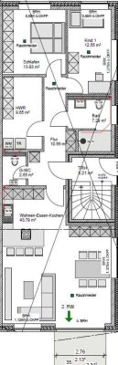 Hochwertige 3-Zimmer-Luxuswohnung mit privatem Garten!