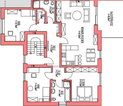 Großzügige 4-Zimmer-Wohnung mit Balkon in Olfen