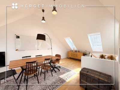 ***Attraktive 3-Zimmer-DG-Maisonette-Wohnung mit herrlicher Gartenterrasse***