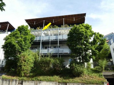 Klasse 2-Zimmer-Stadtwohnung mit  
Sonnenbalkon in der Weststadt