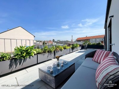 LETZTE WOHNUNG | PROVISIONSFREI - ANLAGEWOHNUNGSPREIS NEUBAU | 3-Zimmer Obergeschosswohnung mit großem Balkon im Zentrum