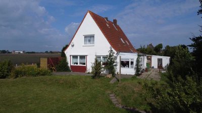 Einfamilienhaus auf dem Deich – Ruhe, Weite und Natur pur
