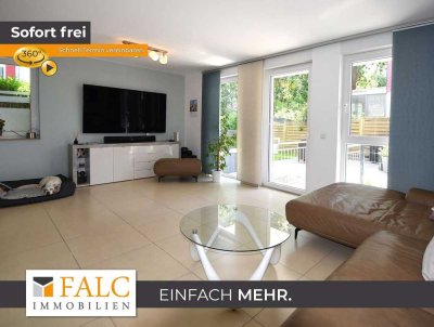 Stadtnahe Garten-Maisonette Wohnung mit hohem Wohnkomfort in grüner Umgebung