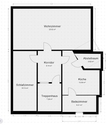 Schöne 3-Zimmer-Maisonette-Wohnung mit Balkon in Rodgau-Dudenhofen
