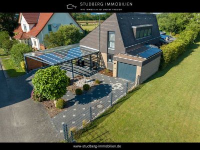 Stilvolles Architektenhaus in Löhne – modernisiert mit Pool, Sauna & viel Platz!
