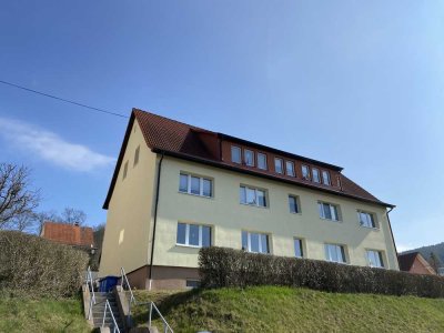 Frisch renovierte Dreizimmerwohnung in sonniger Lage Meiningens