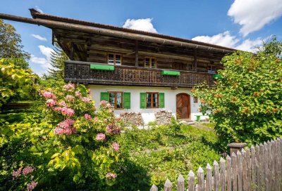 Zeitlose Eleganz trifft Geschichte – Villa mit Seltenheitswert in Eschenlohe