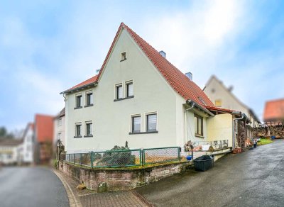 Umfangreich saniertes EFH in Esselbach OT zu vermieten, Bj 1950, ca. 180 qm Wfl.