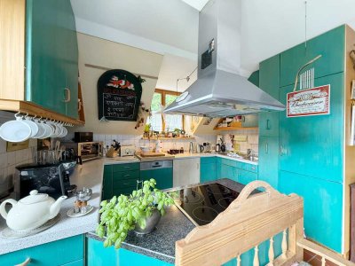 Maisonette mit ca. 110 m² Wohn-/ Nutzfläche, großem Garten und zusätzlichem Hobbyraum