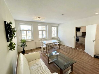 Erstbezug nach Sanierung mit Einbauküche: Schöne 3-Zimmer-Wohnung mit geh. Innenausstattung in Borna