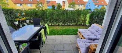 Stilvolle 3-Raum-Terrassenwohnung mit geh. Innenausstattung mit Balkon in Berlin Staaken (Spandau)