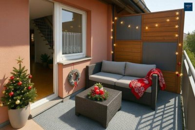 Ihr neues Zuhause in Graz/Puntigam: Helle 3-Zimmer-Maisonette mit Balkon